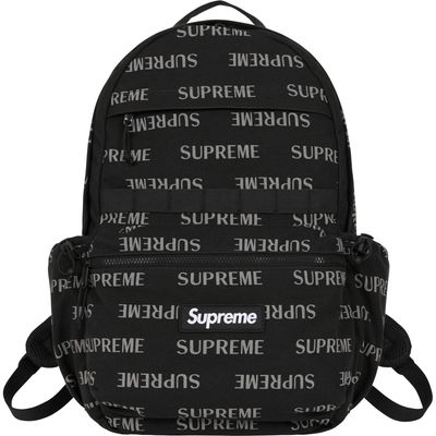 Supreme Backpack Mono Logo Black