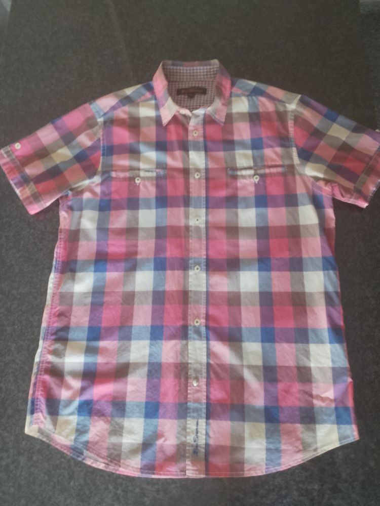 Ben Sherman Ben Sherman Short Sleeve Checkered Shirt product image