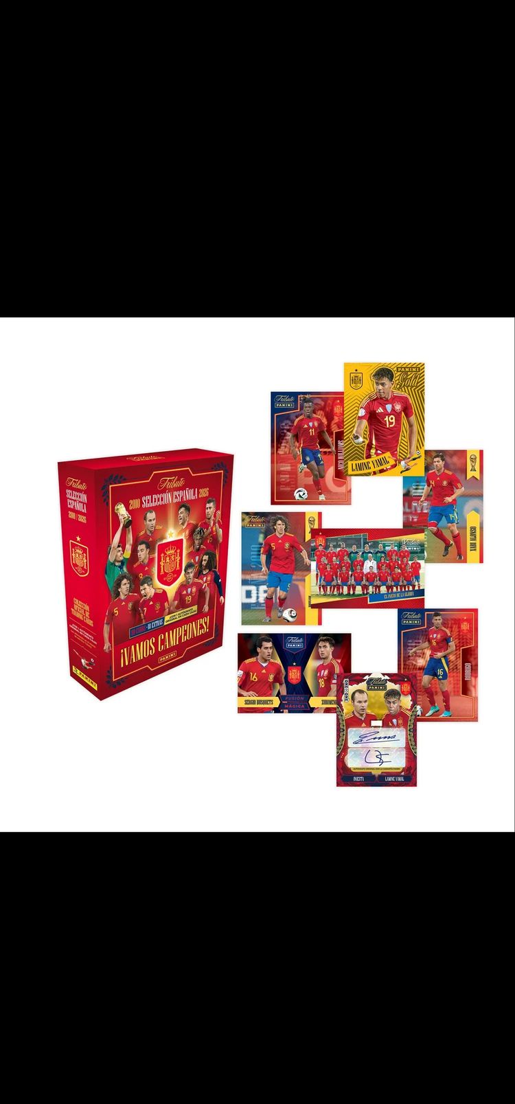 Set Spain National Football Team Trading Cards Set product image