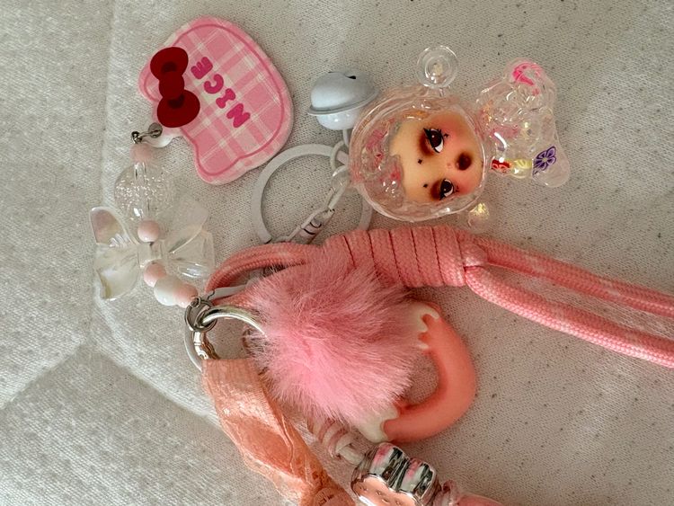 Other Pink Keychain With Doll And Accessories product image