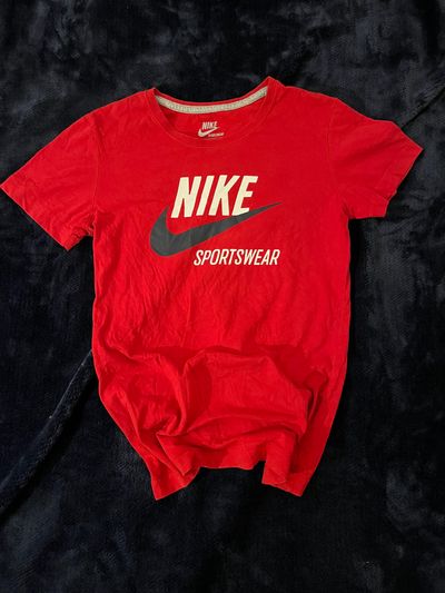 Nike Red Sportswear T-Shirt