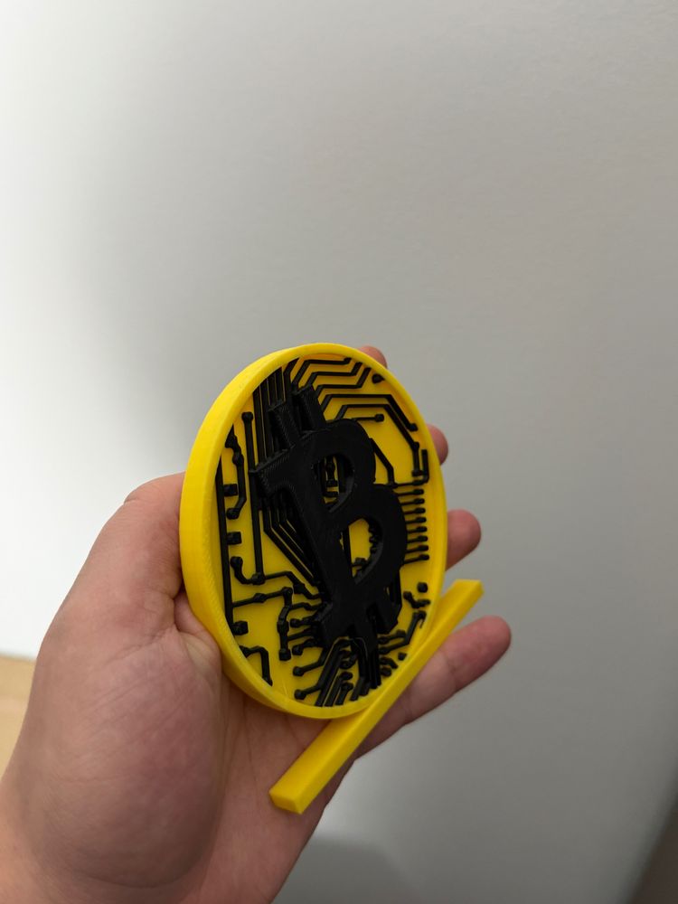 Figurka Bitcoin Dekoracja  5