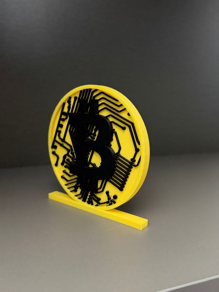 Figurka Bitcoin Dekoracja  2