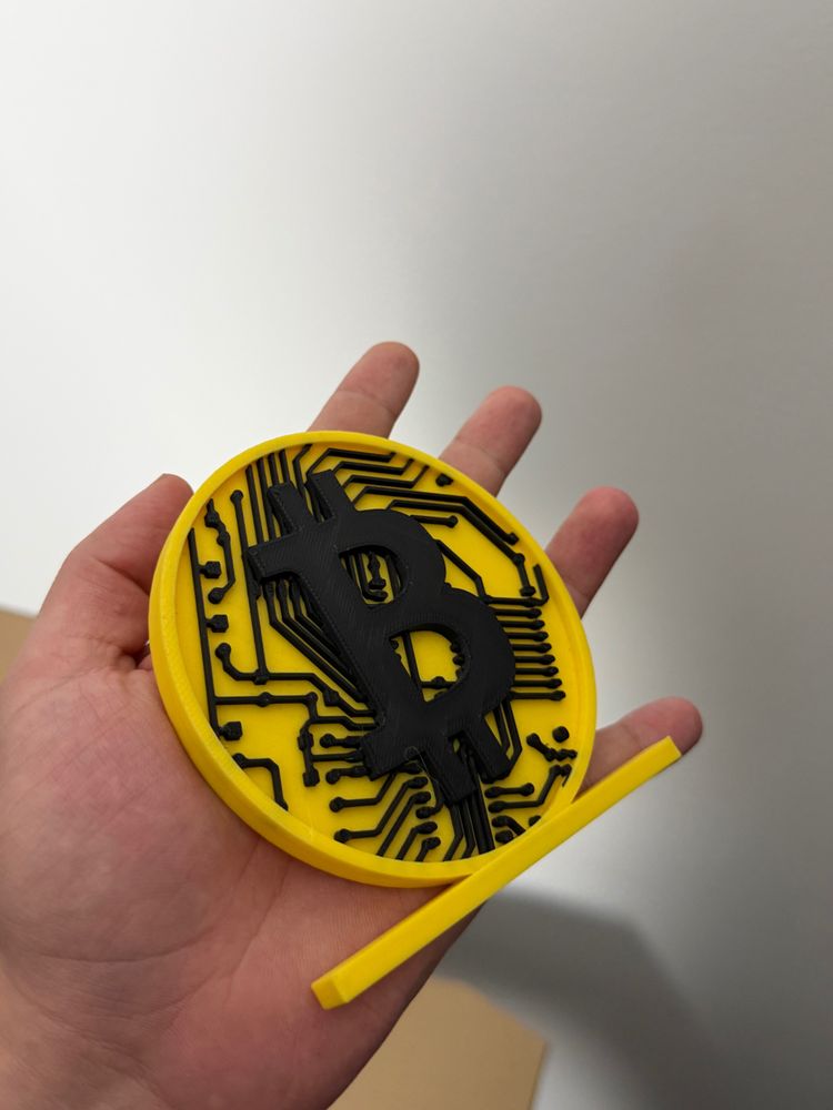 Figurka Bitcoin Dekoracja  3