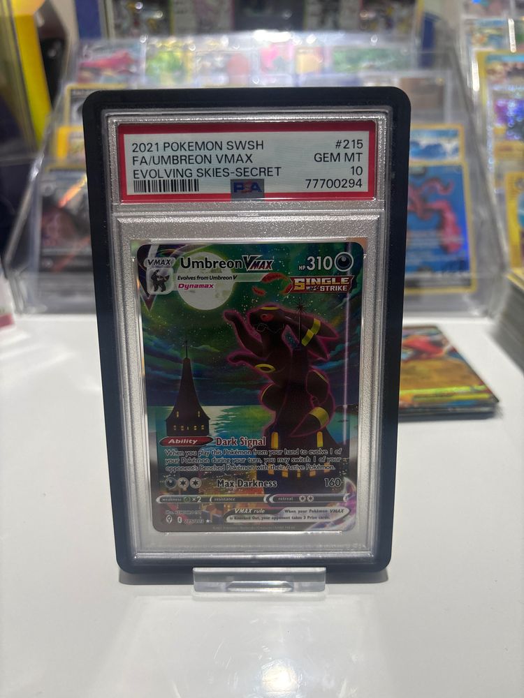 Pokemon  Umbreon Vmax Alt art 215 psa 10 product image
