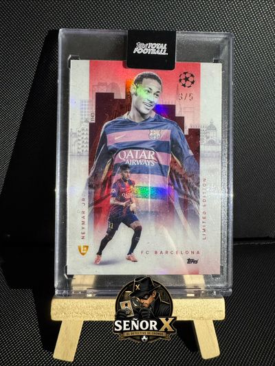 Topps Total Football Neymar Jr. Limited Edition Card