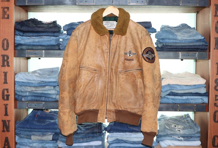 Other Charro U.S.A.A.T.  - EQUIPMENT made in usa giacca in pelle modello aviatore pilota product image