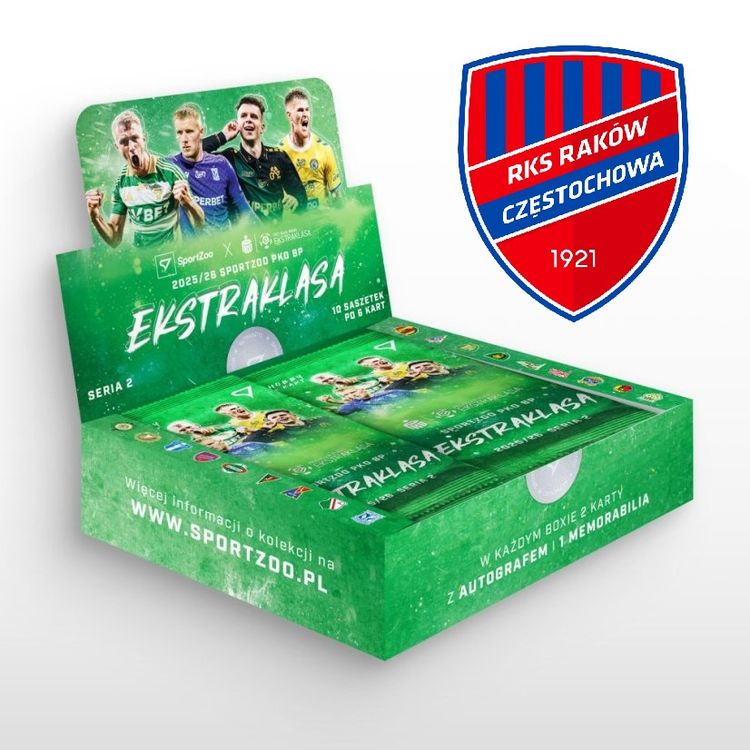 Other RAKÓW CZĘSTOCHOWA Sportzoo Ekstraklasa 2025/26 HOBBY BOX product image