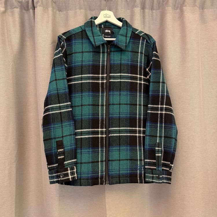 Stüssy Plaid Shirt Tartan Jacket S image 1