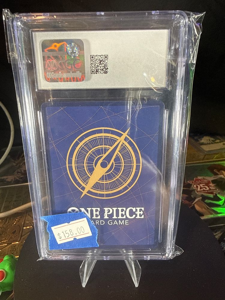 One Piece Straw Hat Crew Character Card CGC Gem Mint 10 obraz 2