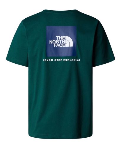 THE NORTH FACE REDBOX MEN'S T-SHIRT | DEEP NORI-ESTATE BLUE