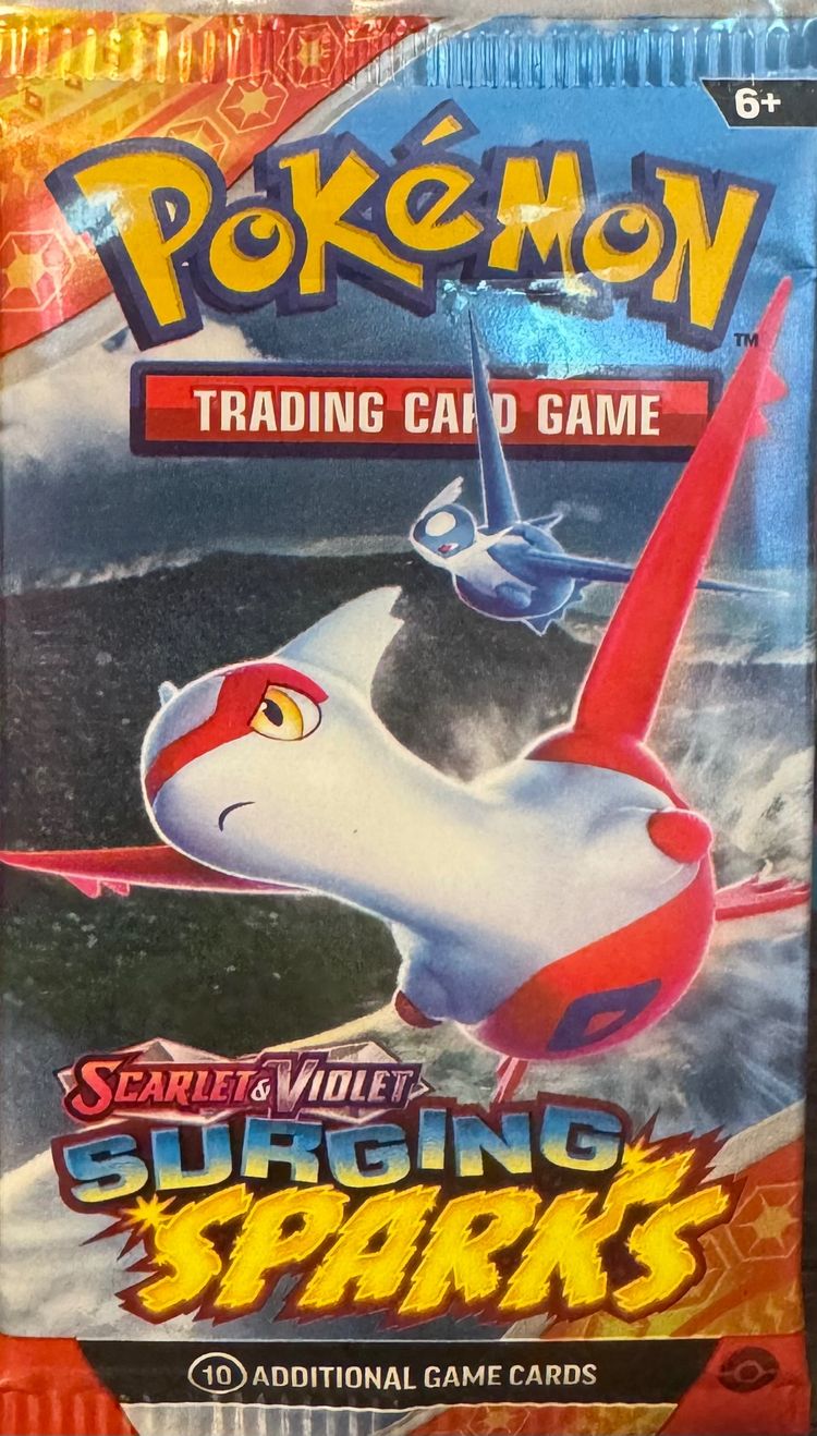 X1  Scarlet & Violet Surging Sparks Booster Pack