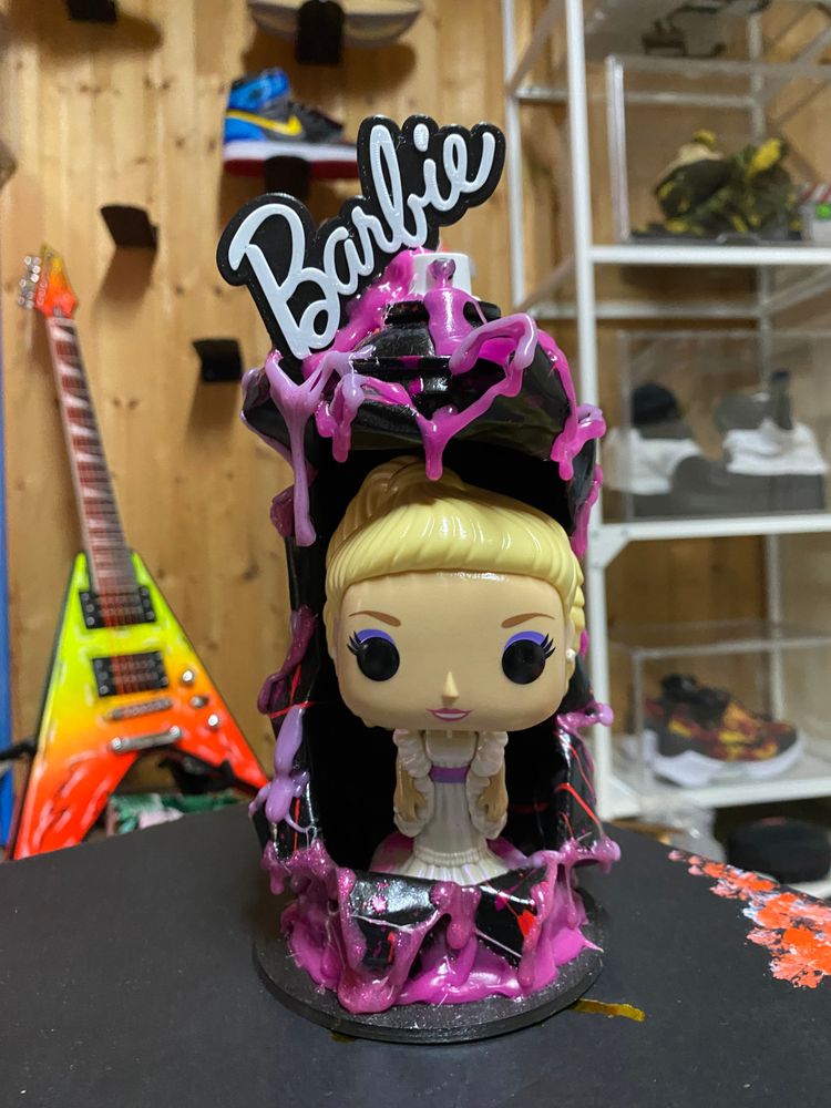 Funkopop Crystal Barbie custom