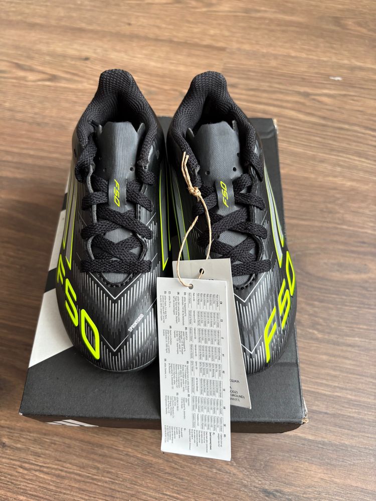 Adidas F50 Club Fg/Mg J Football Boots up size 10k image 2