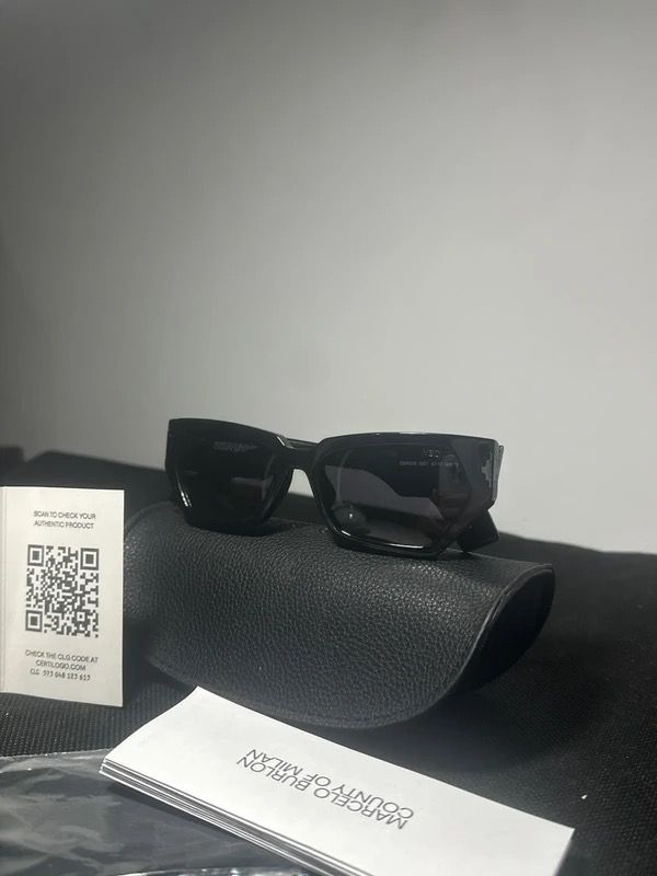 Marcello Burlon Black Sunglasses