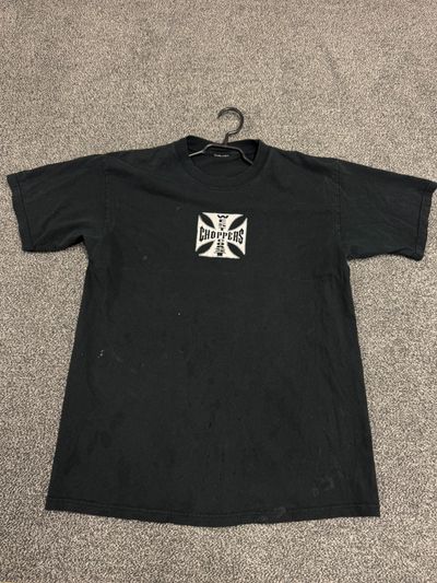 Black Graphic T-Shirt West Coast choppers