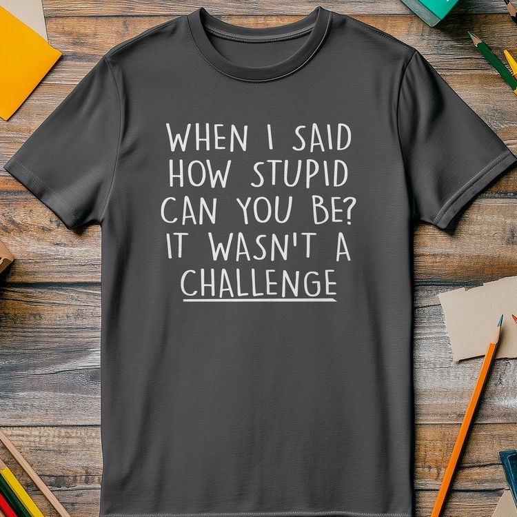 Stupid Challenge 4 T-Shirt