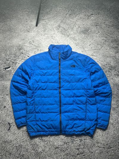 The North Face 550 Blue Puffer Jacket