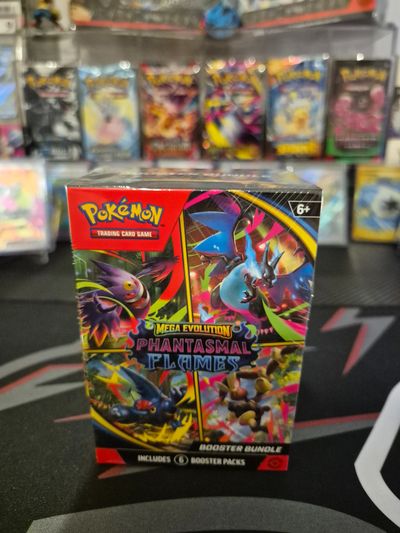 Pokémon Mega Evolution Phantasmal Flames Booster Bundle Sealed