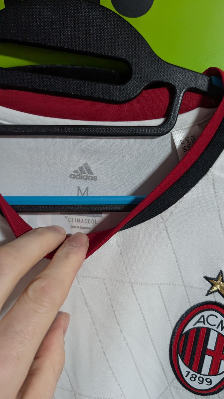AC Milan 2017-18 Away Shirt Bonnuci 2