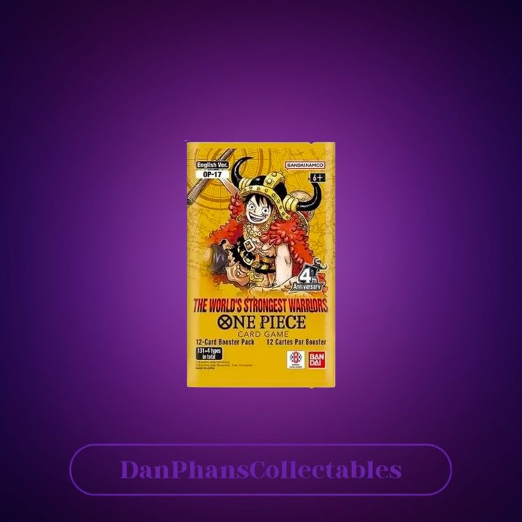 One Piece The Worlds Strongest Warriors Booster Pack