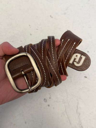 '00s Armani Jeans Woven Belt