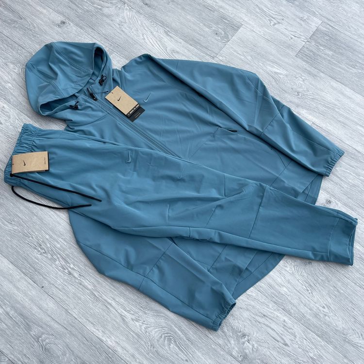 Nike Unlimited Repel Woven Windbreaker and Track Pants Tracksuit Set -  Mineral Slate image 1