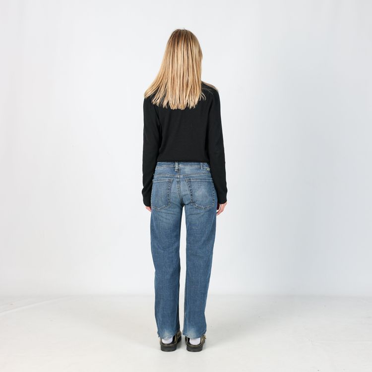 Immagine di Light Blue y2ks Diesel Denim Bootcut Jeans Pants (30x29) 3