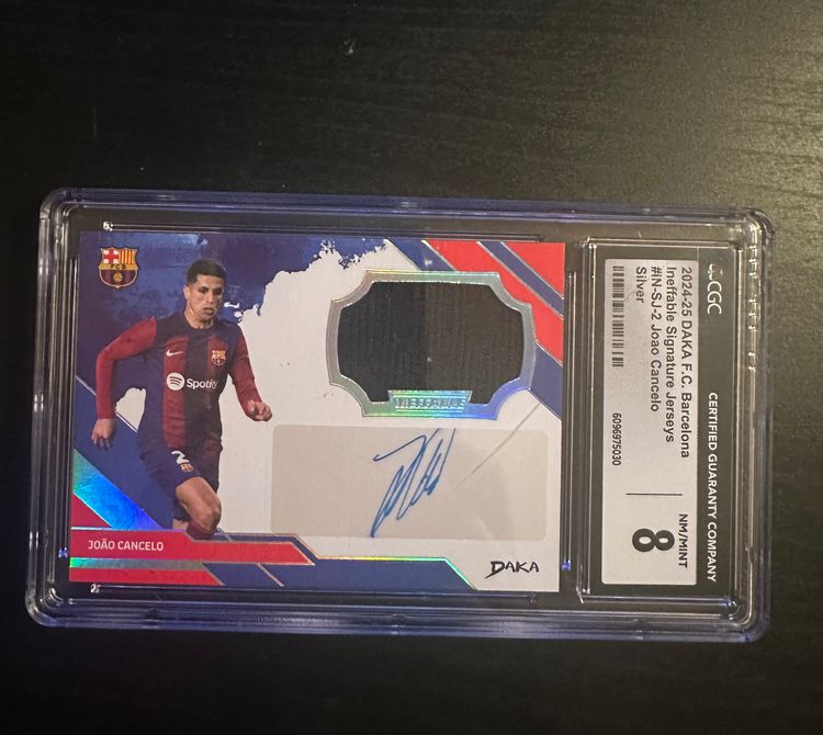 João Cancelo auto Patch /30 cgc 8  image 1