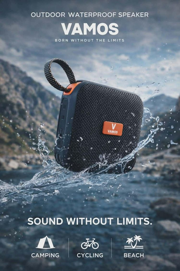 Vamos Outdoor Waterproof Speaker