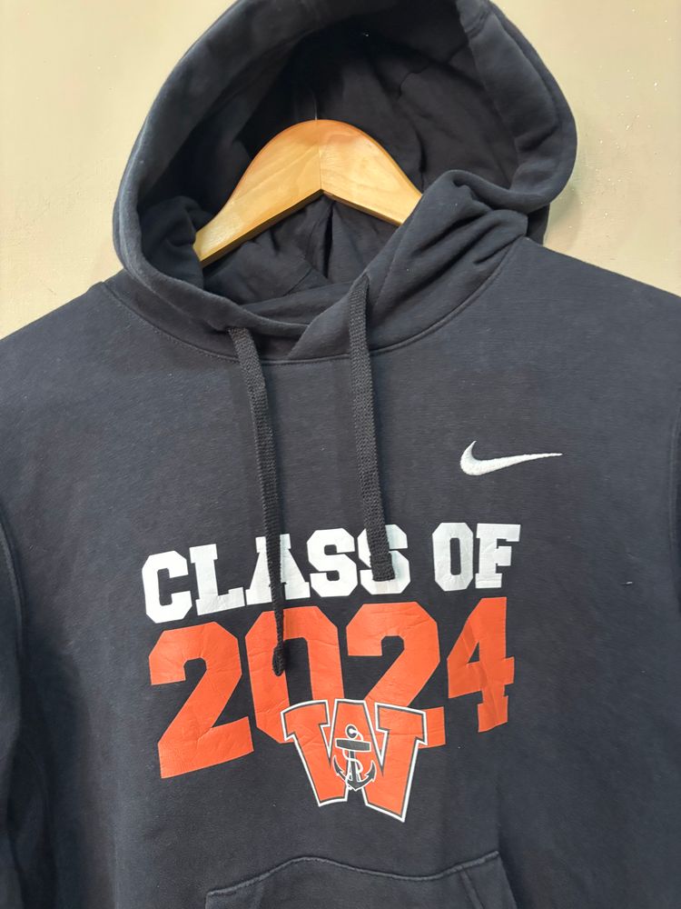 Nike Black Hoodie Class Of 2024 image 2