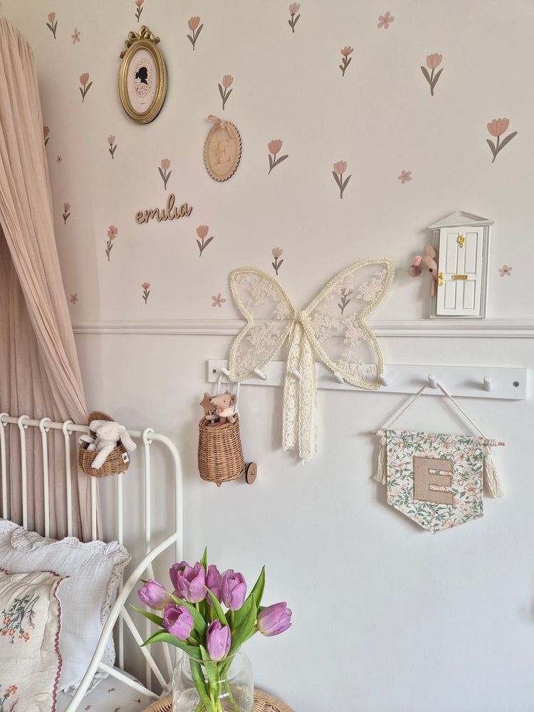 Handmade Floral Name Banner image 8