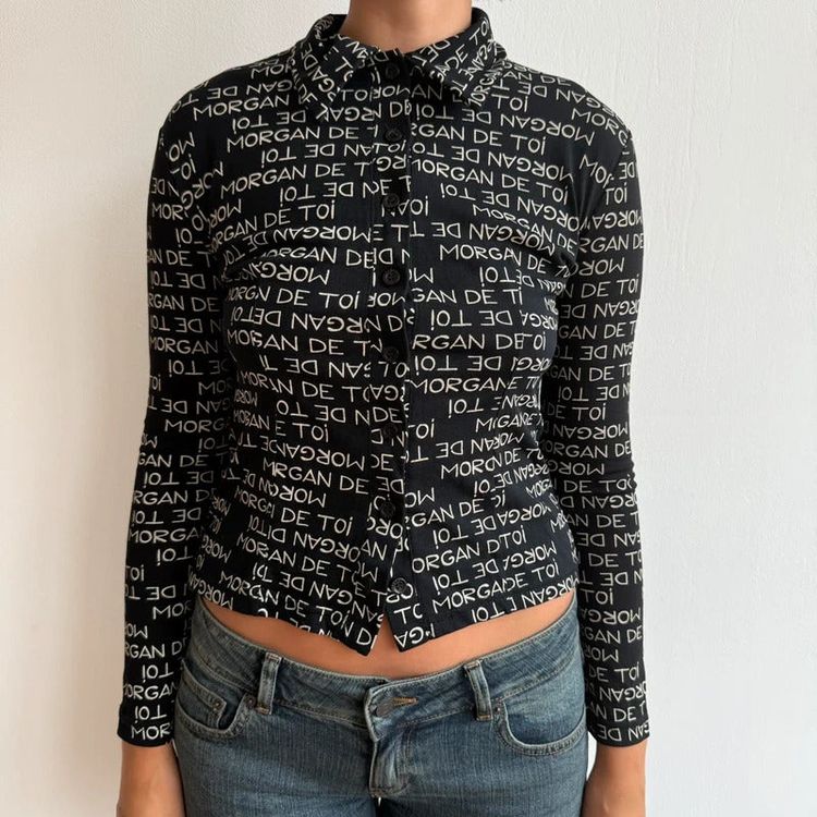 Immagine di Morgan de toi monogram shirt - Size S 4