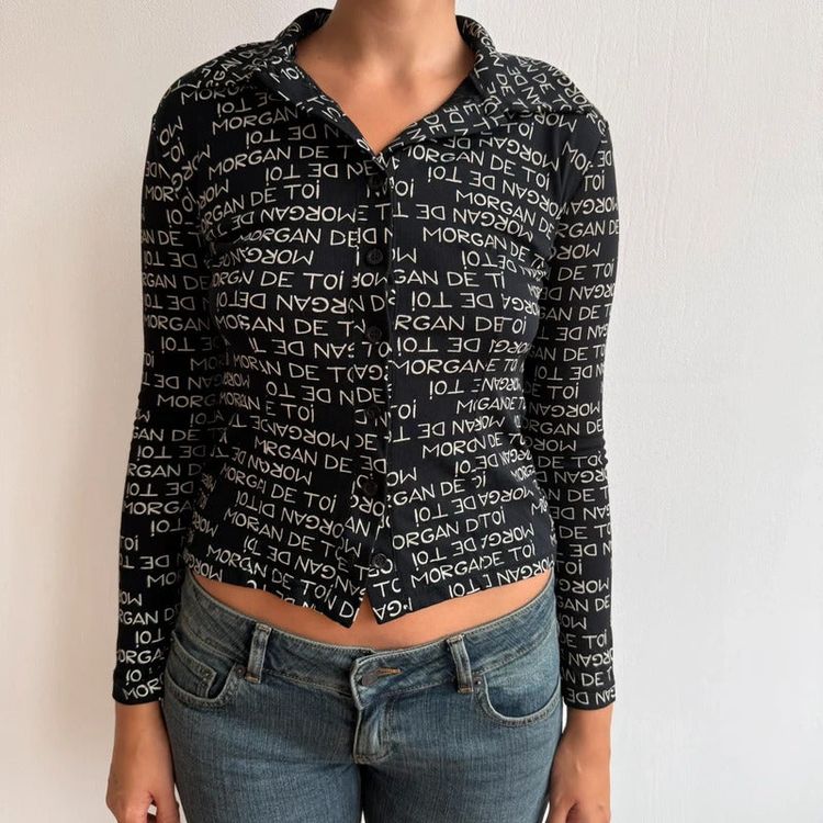 Immagine di Morgan de toi monogram shirt - Size S 3