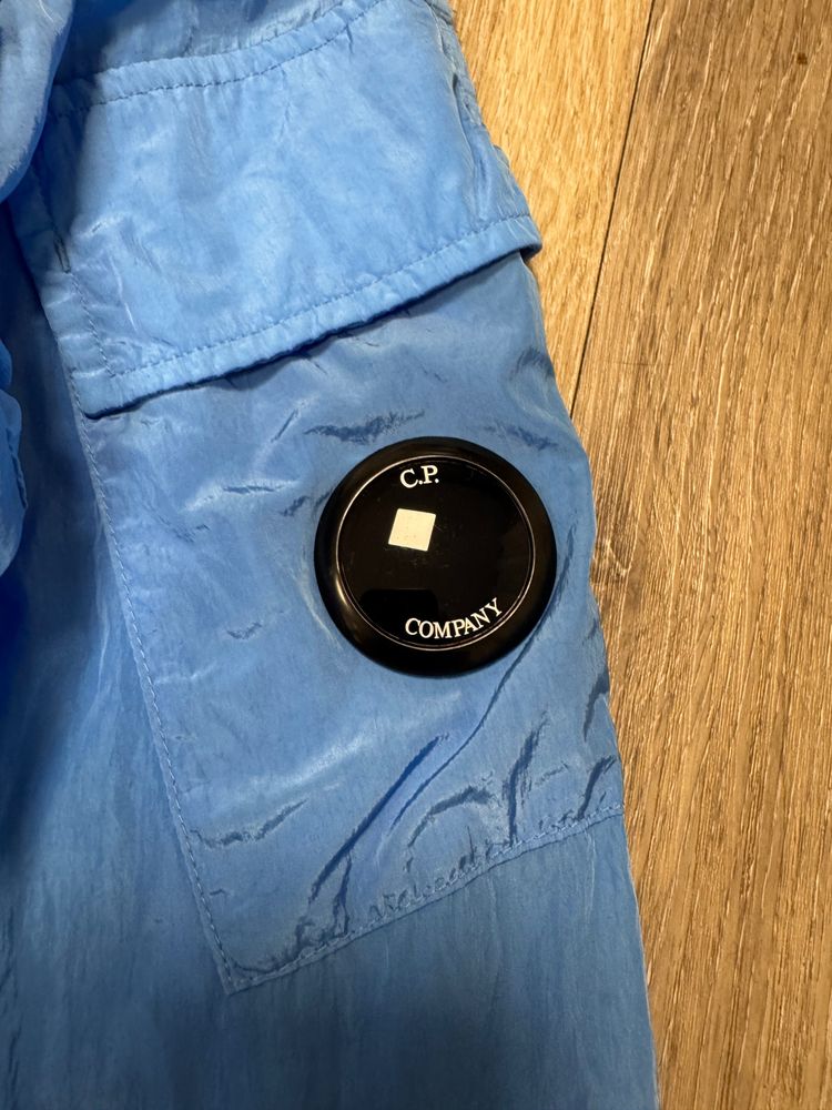 C.P. Company Blue Quarter Zip Chrome Jacket 3