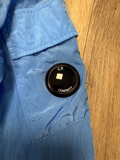 C.P. Company Blue Quarter Zip Chrome Jacket 3