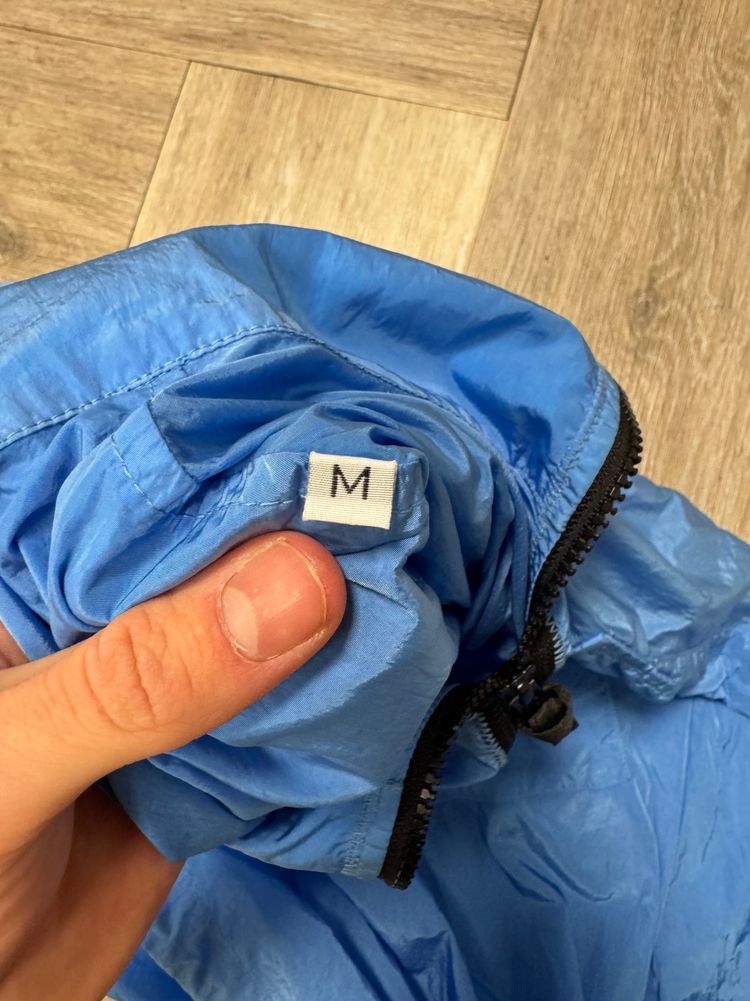 C.P. Company Blue Quarter Zip Chrome Jacket 5