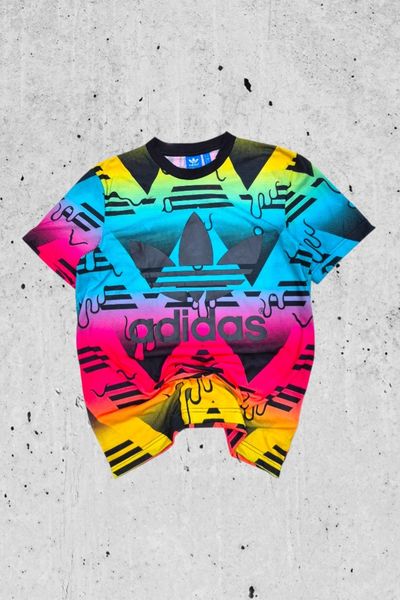 Adidas Colorful Graphic T-Shirt