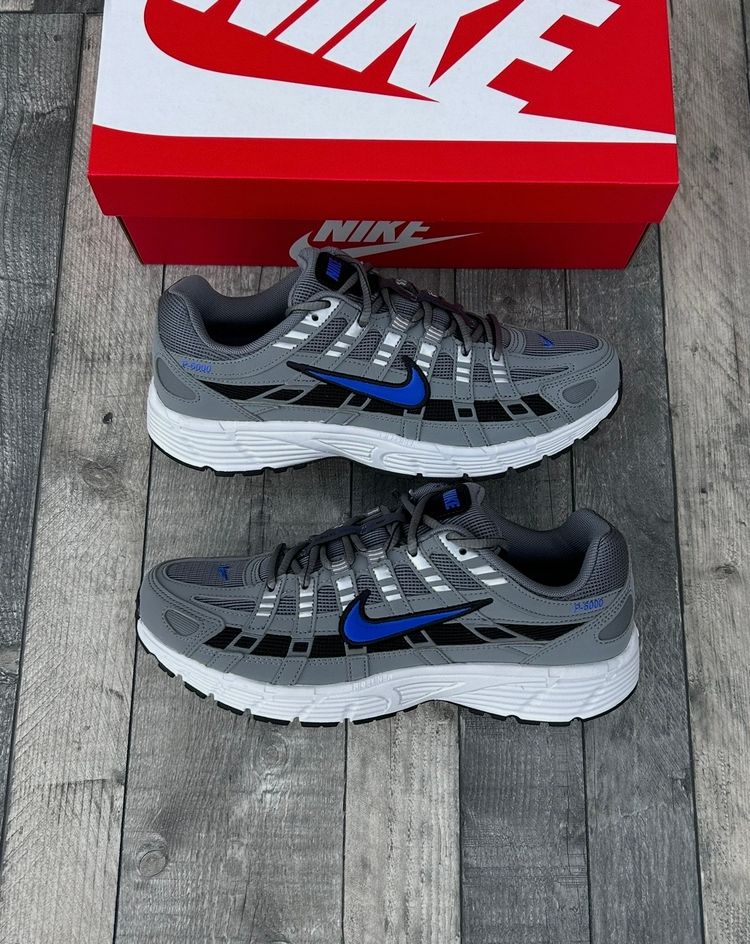 Nike P6000 Trainers - ‘Smoke Grey Racer Blue’ - Size UK 8.5 & 9 