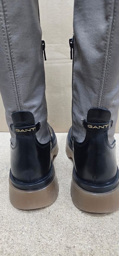 GANT two-tone knee-high boots