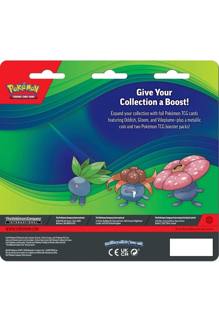 Pokémon Trading Card Game Oddish, Gloom, Vileplume Set imagen 2