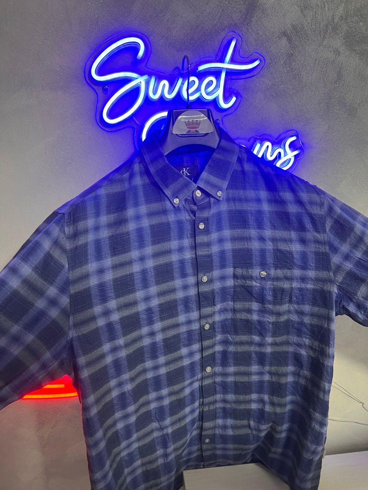 Calvin Klein Jeans Calvin Klein men's button-up plaid shirt product image