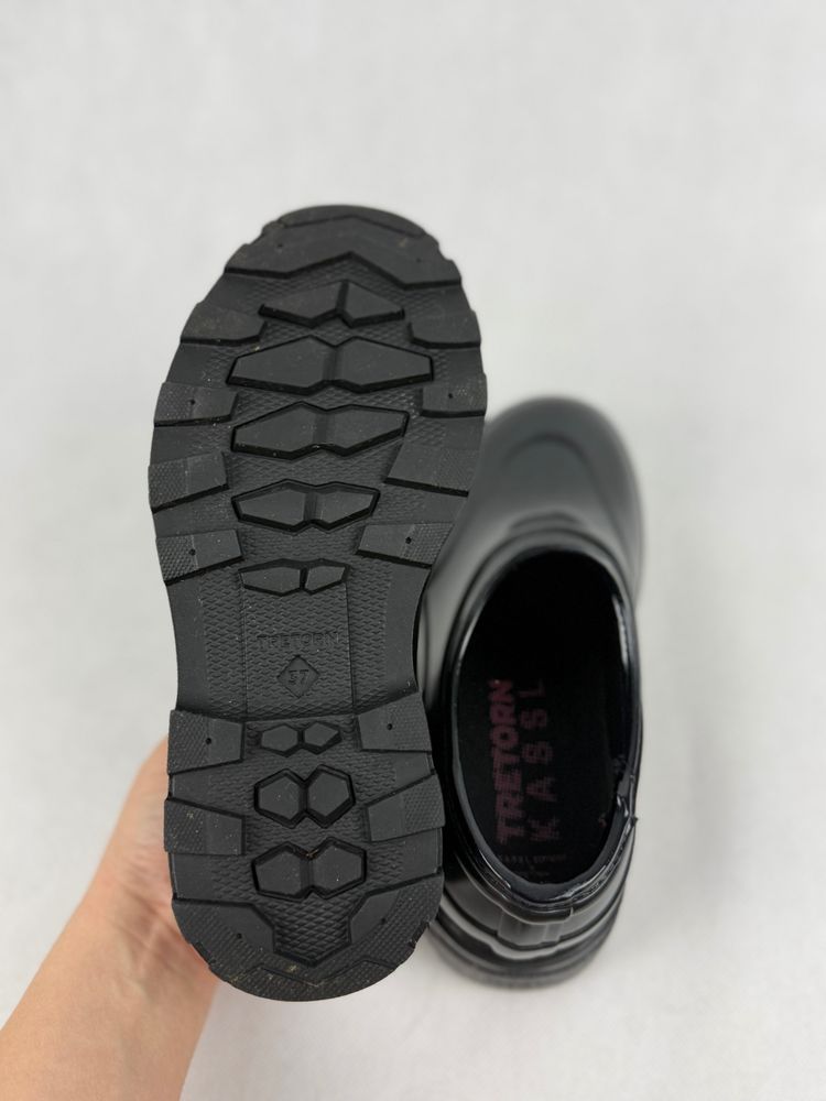 Tretorn Klass L Black Platform Shoes 4