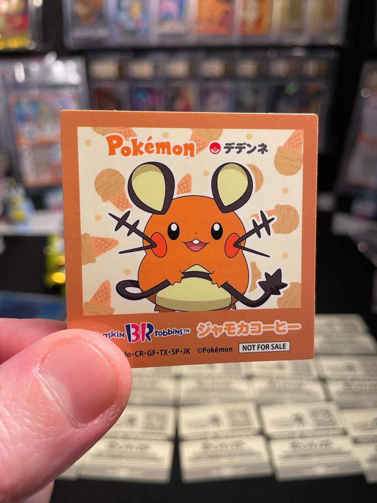 Immagine del prodotto Pokémon Pokémon Baskin Robbins New Set Sticker Dedenne