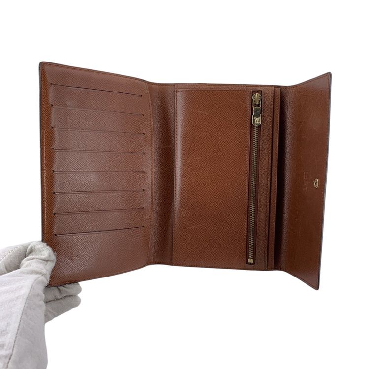 Louis Vuitton Vintage Cloth Wallet Pochette Passport image 4