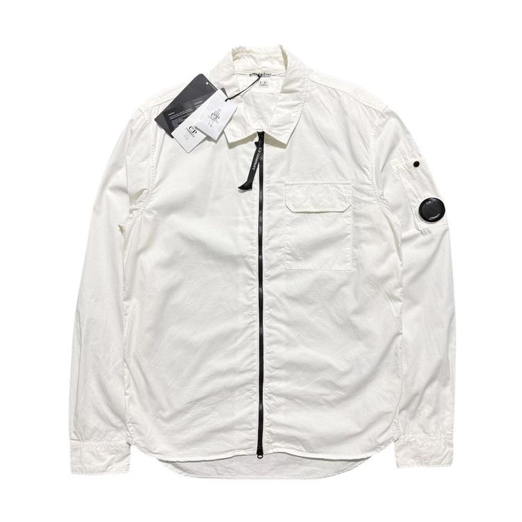 CP Company White Overshirt image 1