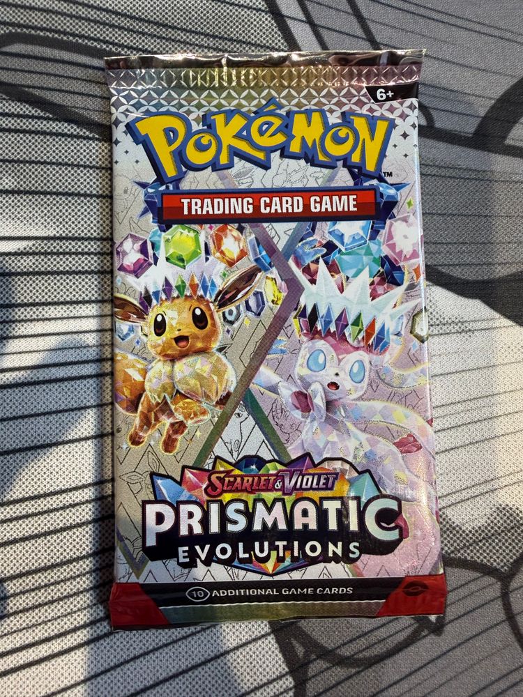Pokémon Trading Card Game Scarlet & Violet Prismatic Evolutions Booster Pack