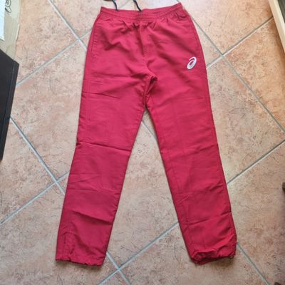 Asics Red Track Pants S