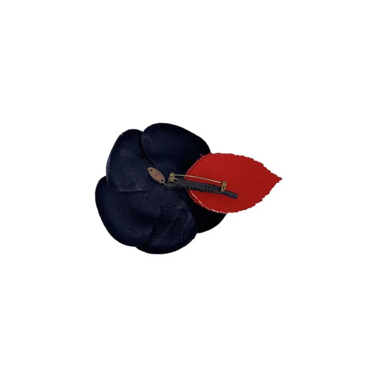 Chanel Vintage Cloth Brooch Camelia obraz 6