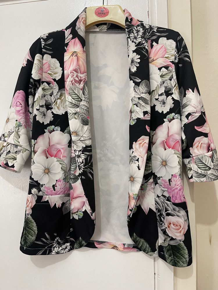 Other floral blazer jacket product image